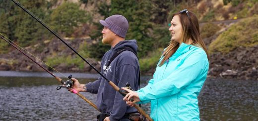Couple's hobby is fishing together